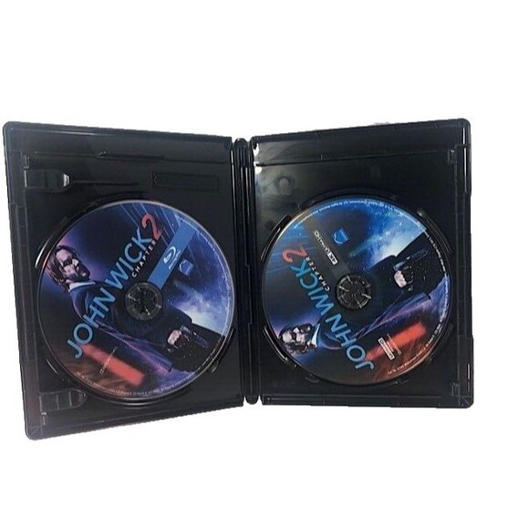John Wick Chapter 2 4K Ultra HD,Blu-ray + Digital HD, -EX & Free JW-1 DVD - Picture 4 of 9